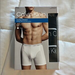 Calvin Klein Men's White Boxer Briefs - 3 Pack